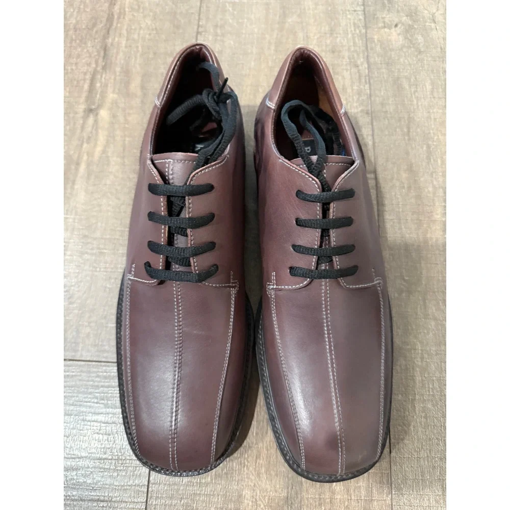 Gordon Rush Leather Dress‎ Shoes Brown Lace Up Comfort Work Office Shoes 11.5M